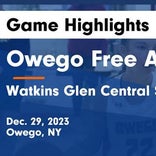 Basketball Game Recap: Watkins Glen Lake Hawks  vs. Owego Free Academy River Hawks
