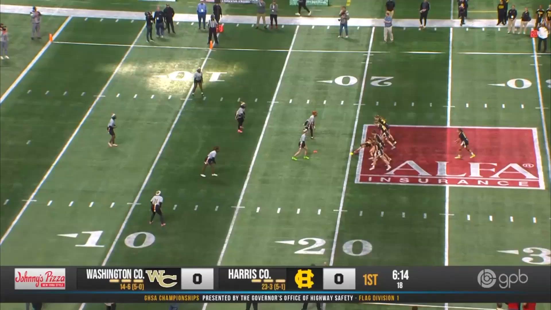 Flag Football Recap: Harris County Piles Up the Points Against Washington County + How To Watch