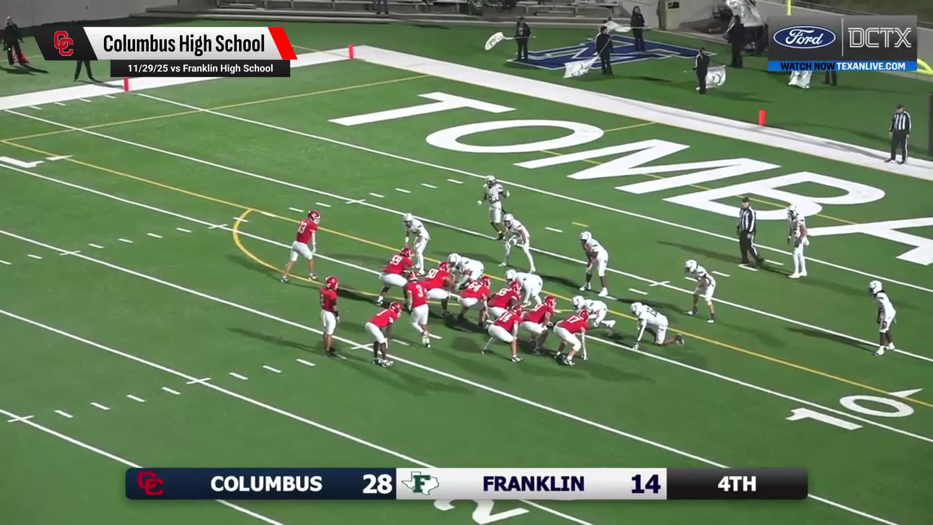 Football Recap: Friday's  Defeat Ends Columbus' Winning Streak + How To Watch