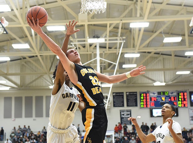 Junior and Ohio State commit Dane Goodwin had 34 points and surpassed 1,000 for his career in Upper Arlington's win over Garfield Heights.