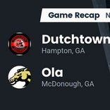 Football Game Recap: Dutchtown Bulldogs vs. Ola Mustangs