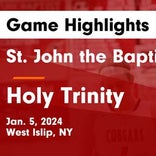 Basketball Game Recap: Holy Trinity Titans vs. St. John the Baptist Cougars