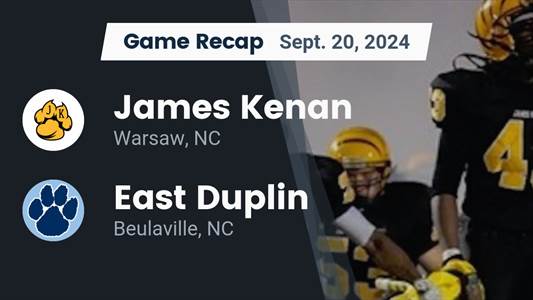 Football Recap: East Duplin Piles Up the Points Against Southwest Onslow