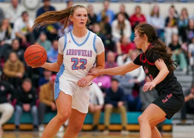 Arrowhead and Wauwatosa East, the top two teams in the Division 1 MaxPrep/WBCA Coaches Poll, could meet in the state final. Tosa East won their regular season meeting in overtime. (PHOTO: David Feyen)