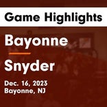 Snyder vs. Hudson Catholic