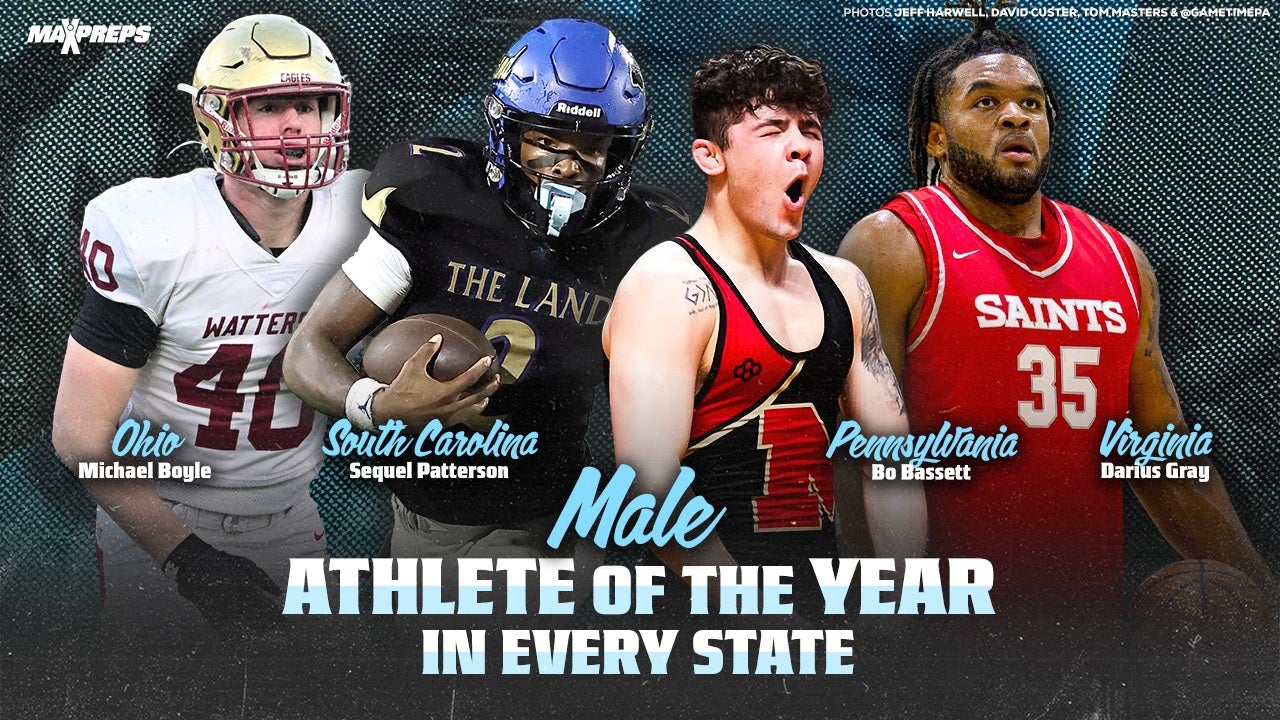 MaxPreps Male Athlete of the Year in every state