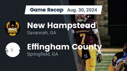Football Recap: New Hampstead Falls Despite Big Games from  Ben 