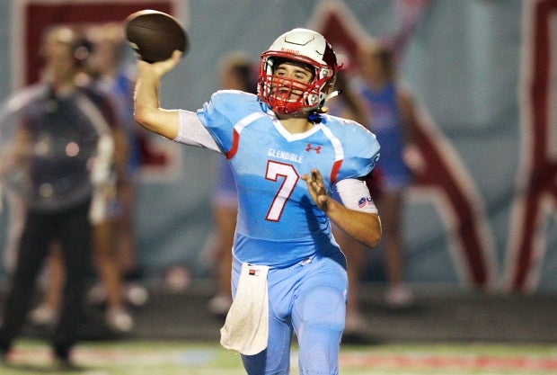 Glendale (Springfield, Mo.) quarterback Alex Huston needed just 20 games to reach 10,000 yards passing.