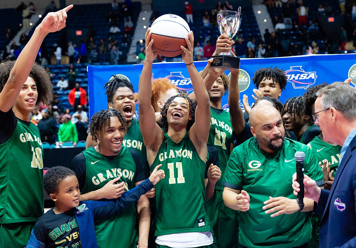 Grayson rises five spots in the MaxPreps Top 25 after claiming its first state title. The Rams went unbeaten against in-state competition. (Photo: Corey Jones)