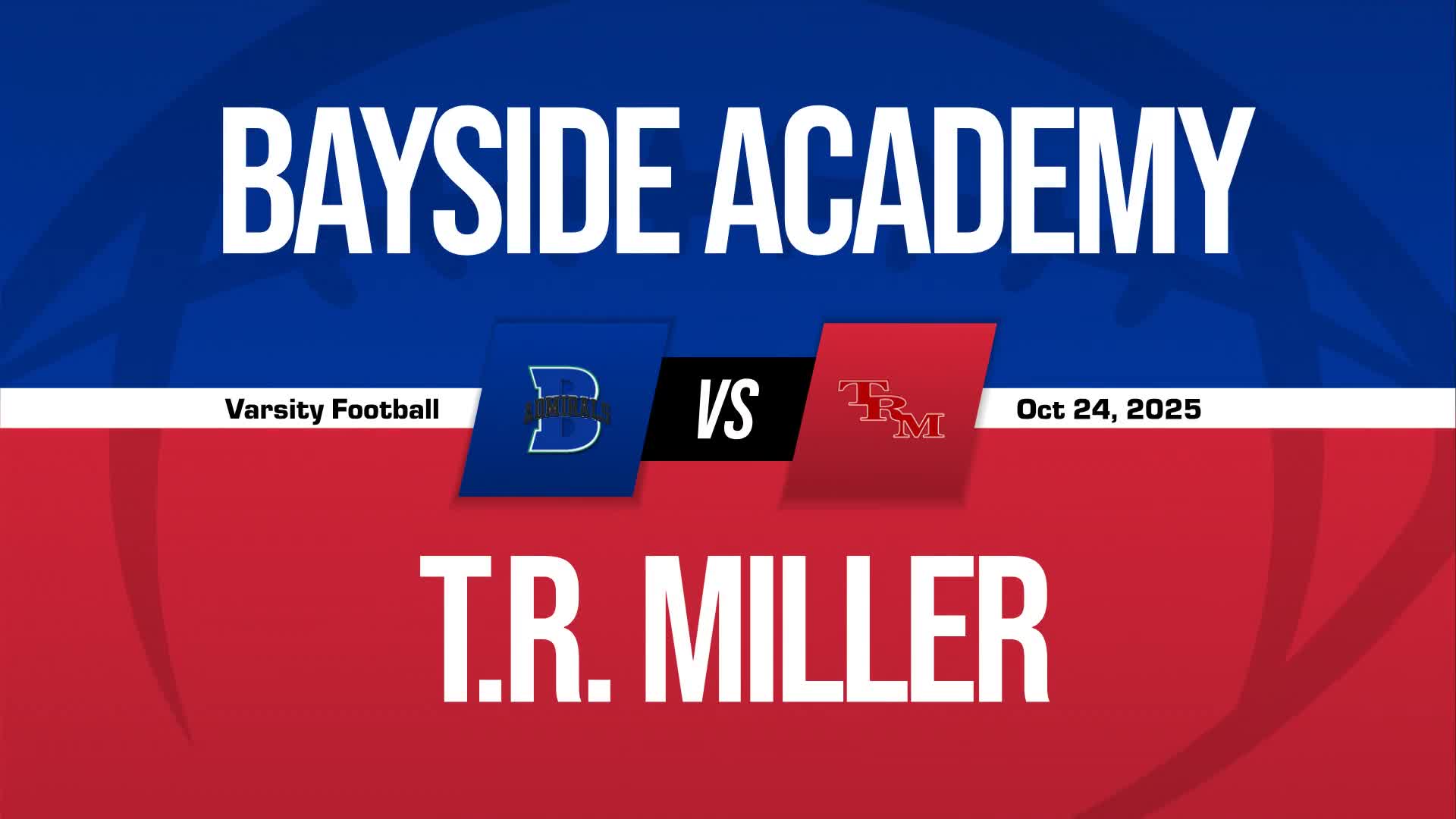 Football Game Preview: Bayside Academy Admirals vs. Houston Acad