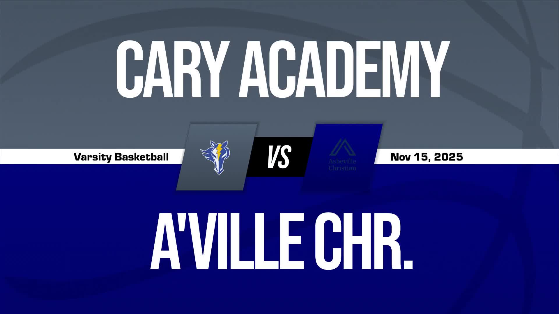 Basketball Recap: Avni Lutz's Big Game Can't Quite Lead Cary Academy over Trinity Academy + How To Watch