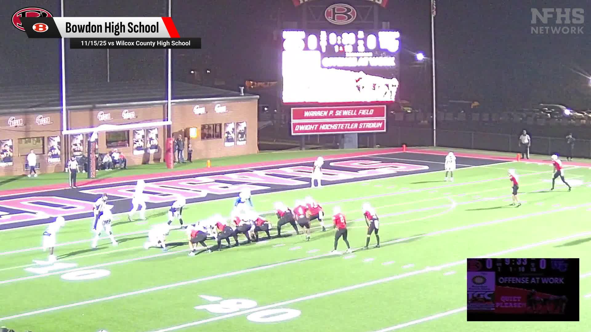 Football Recap: Bowdon Piles Up the Points Against Washington-Wilkes + How To Watch