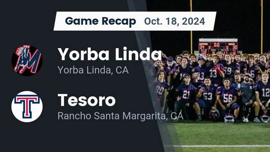 Football Recap: Yorba Linda's Win on Friday Extends Winning Streak to Four