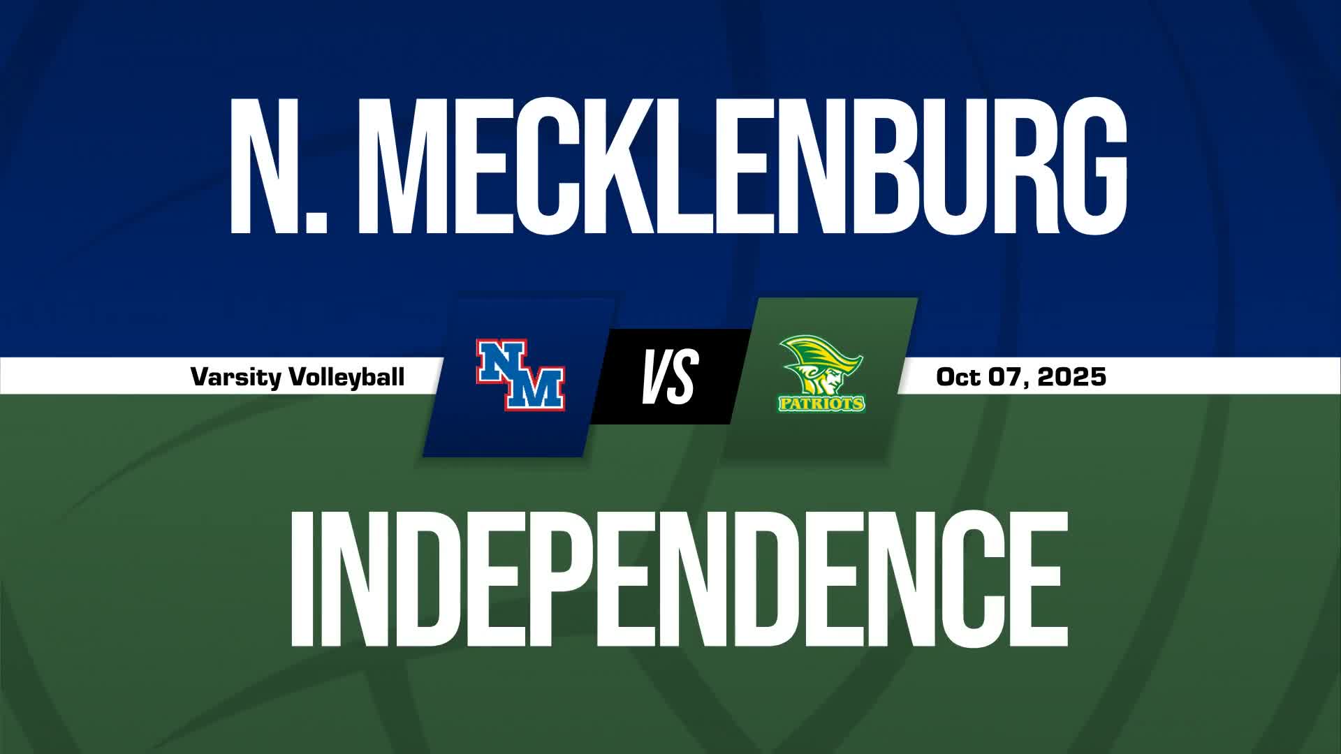 Volleyball Recap: Make It Three in a Row for North Mecklenburg