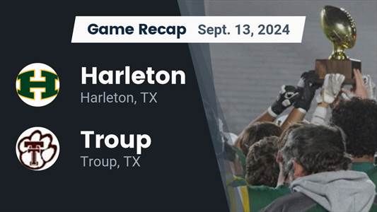 Football Recap: Tyler Lowe's Big Game Can't Quite Lead Harleton 