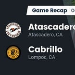 Football Game Recap: Cabrillo Conquistadores vs. Atascadero Greyhounds