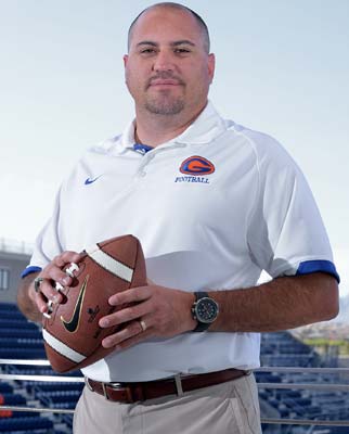 Head coach Tony Sanchez