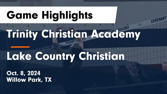 Volleyball Game Preview: Trinity Christian Eagles vs. Lake Count