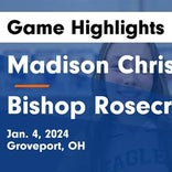 Basketball Game Recap: Bishop Rosecrans Bishops vs. Madison Christian Eagles