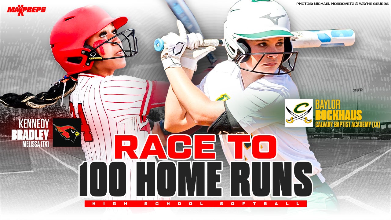 Nationally-ranked high school softball teams are racing toward 100 home runs in 2025