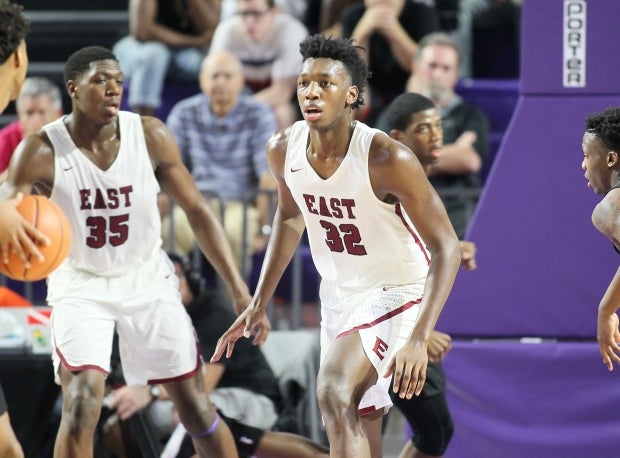 James Wiseman in action at the City of Palms Classic last season.