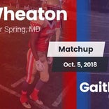 Football Game Recap: Gaithersburg vs. Wheaton