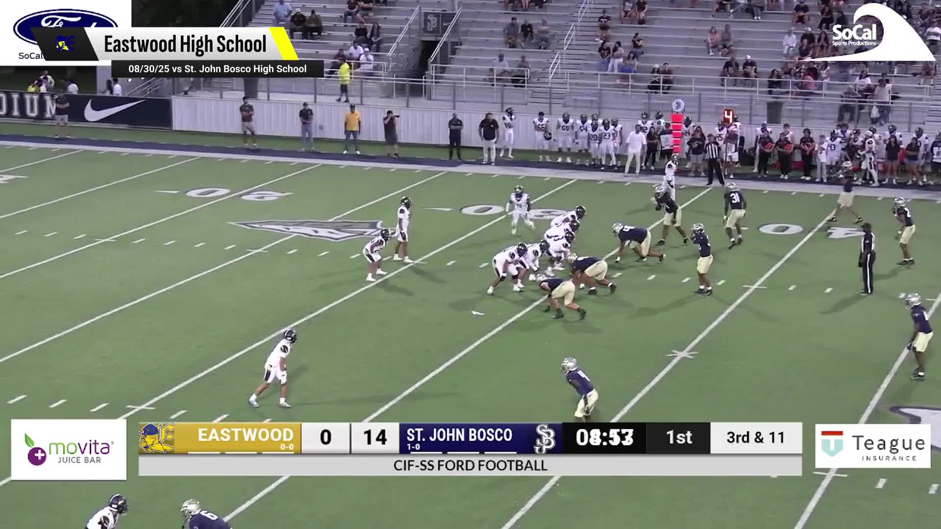 Football Recap: Montwood Comes Up Short