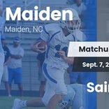Football Game Recap: Maiden vs. St. Stephens