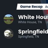 Football Game Recap: Springfield vs. White House