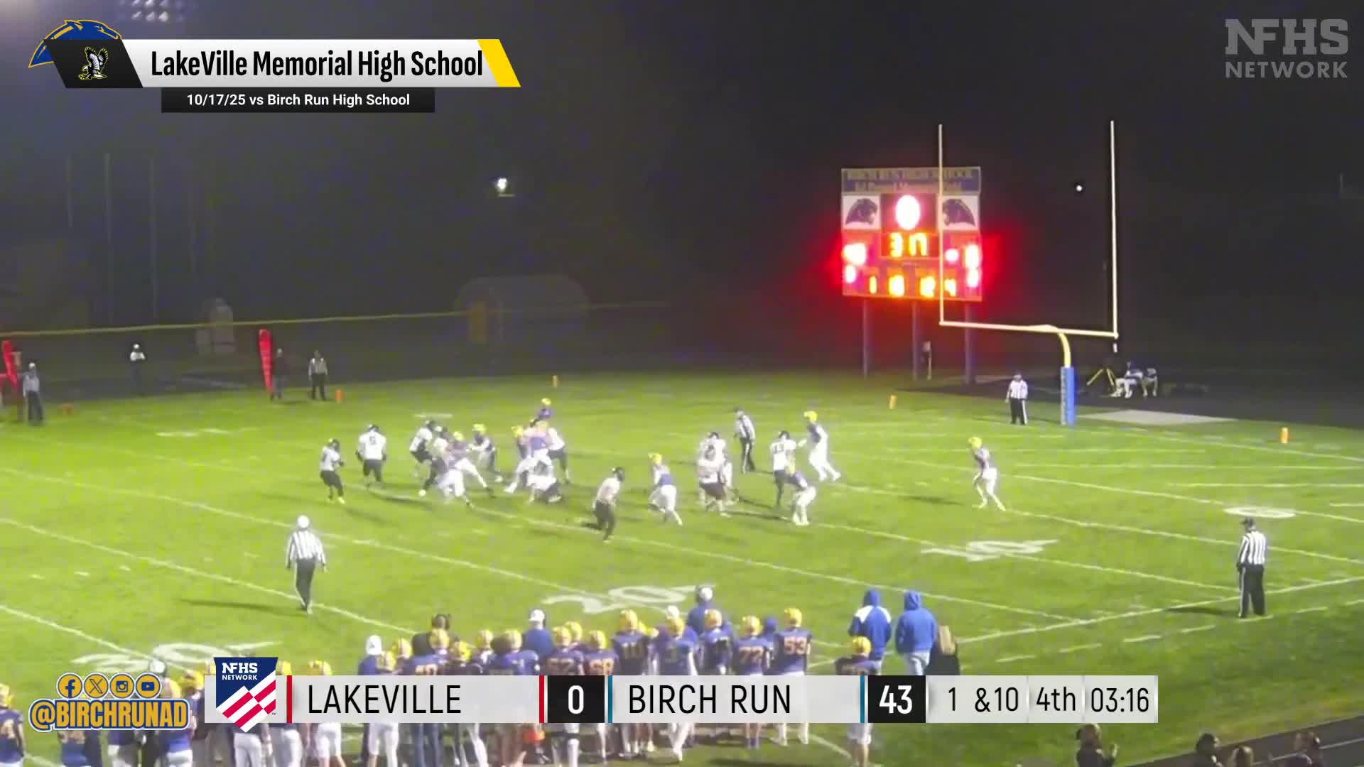 Football Recap: Lakeville Sets Scoring Season-High Against Clio + How To Watch