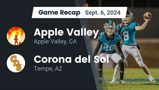 Football Game Preview: Apple Valley Heads Out