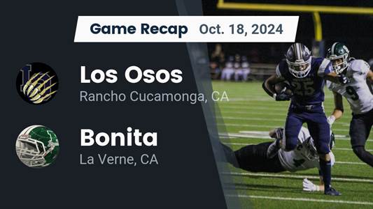 Football Recap: Bonita Extends Winning Streak to Nine
