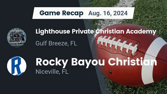 Football Game Preview: Lighthouse Private Christian Academy Play