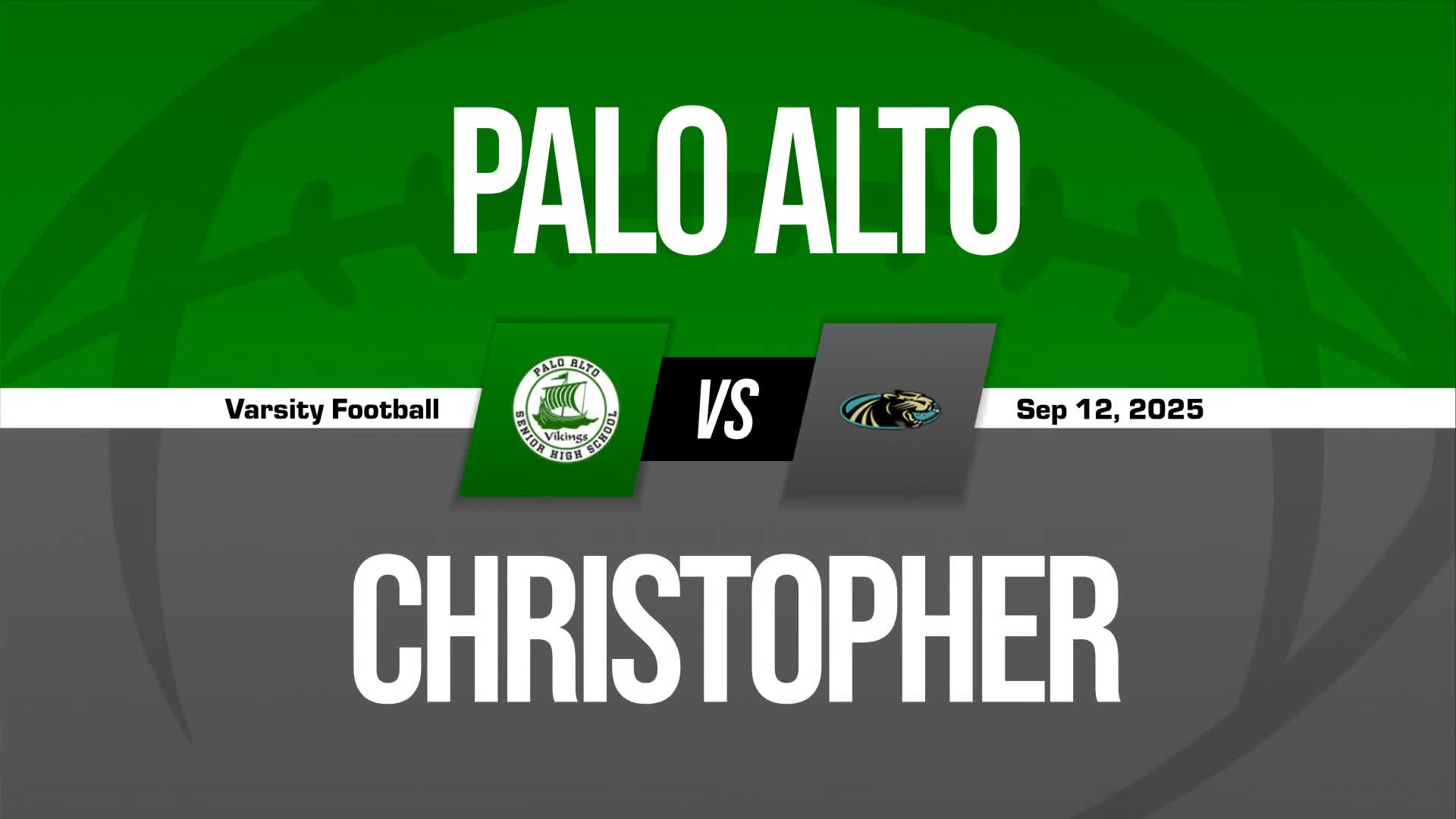 Football Recap: Christopher Takes a Loss