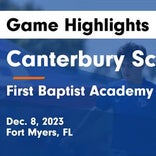 First Baptist Academy vs. Community School of Naples