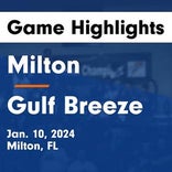 Basketball Game Recap: Gulf Breeze Dolphins vs. Crestview Bulldogs