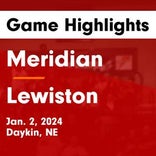 Basketball Game Recap: Meridian Mustangs vs. Shelby-Rising City Huskies