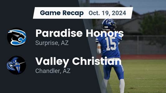 Football Game Preview: Paradise Honors Panthers vs. Yuma Crimina