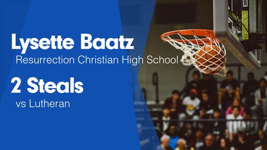 Lysette Baatz Game Report: vs Forge Christian