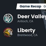 Liberty beats Deer Valley for their third straight win