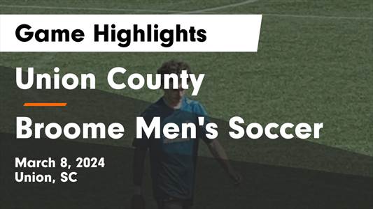 Soccer Game Recap: Union County Comes Up Short