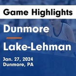 Basketball Game Recap: Dunmore Bucks vs. Hughesville Spartans