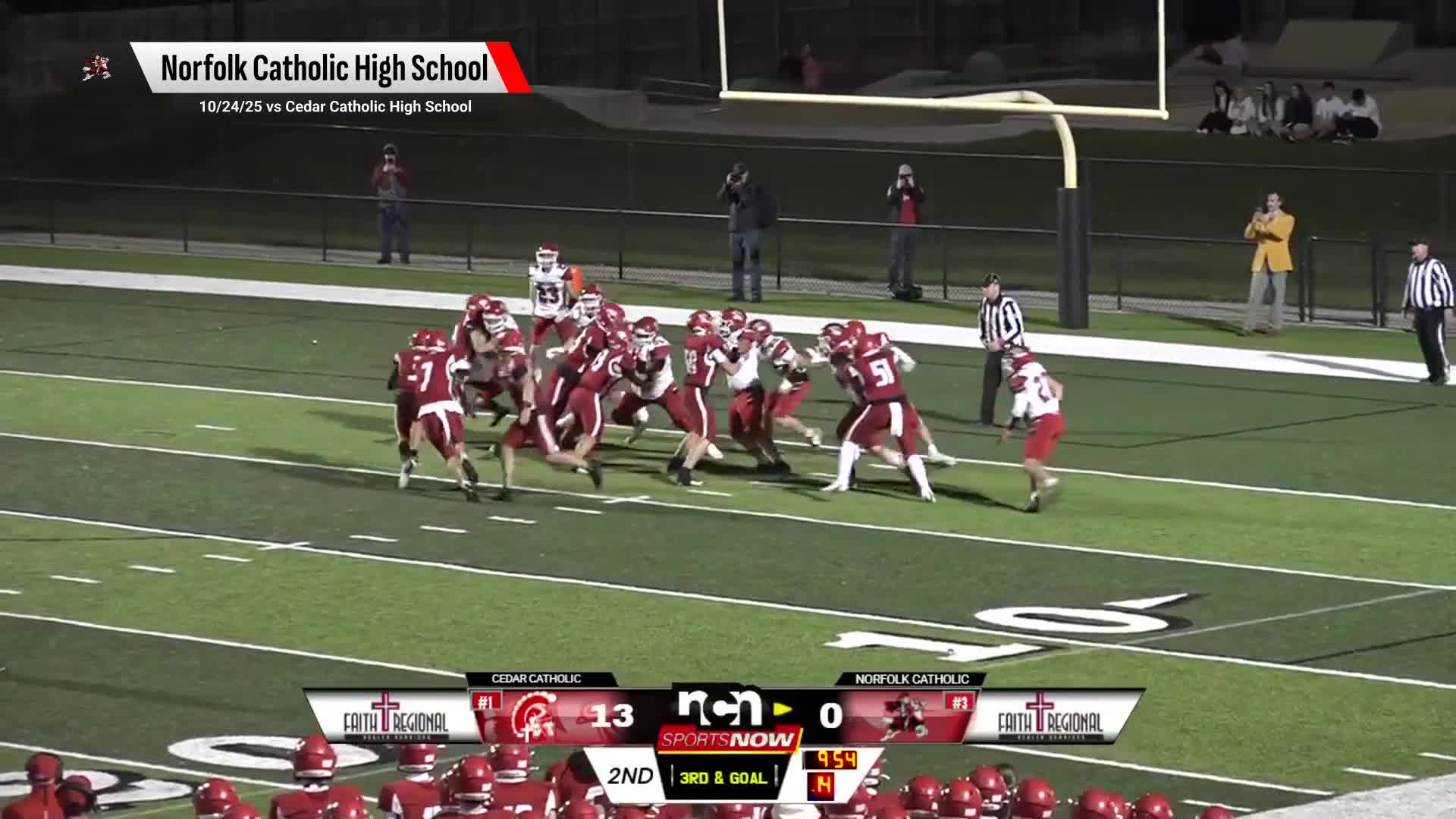 Football Recap: Yutan Piles Up the Points Against Norfolk Catholic