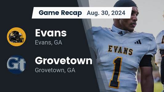 Football Game Recap: Evans Takes a Loss