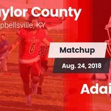 Football Game Recap: Taylor County vs. Adair County