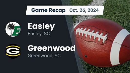 Football Recap: Easley Takes a Loss