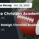 Football Game Recap: North Raleigh Christian Academy Knights vs. Wake Christian Academy Bulldogs