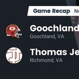 Football Game Recap: Thomas Jefferson Vikings vs. Goochland Bulldogs