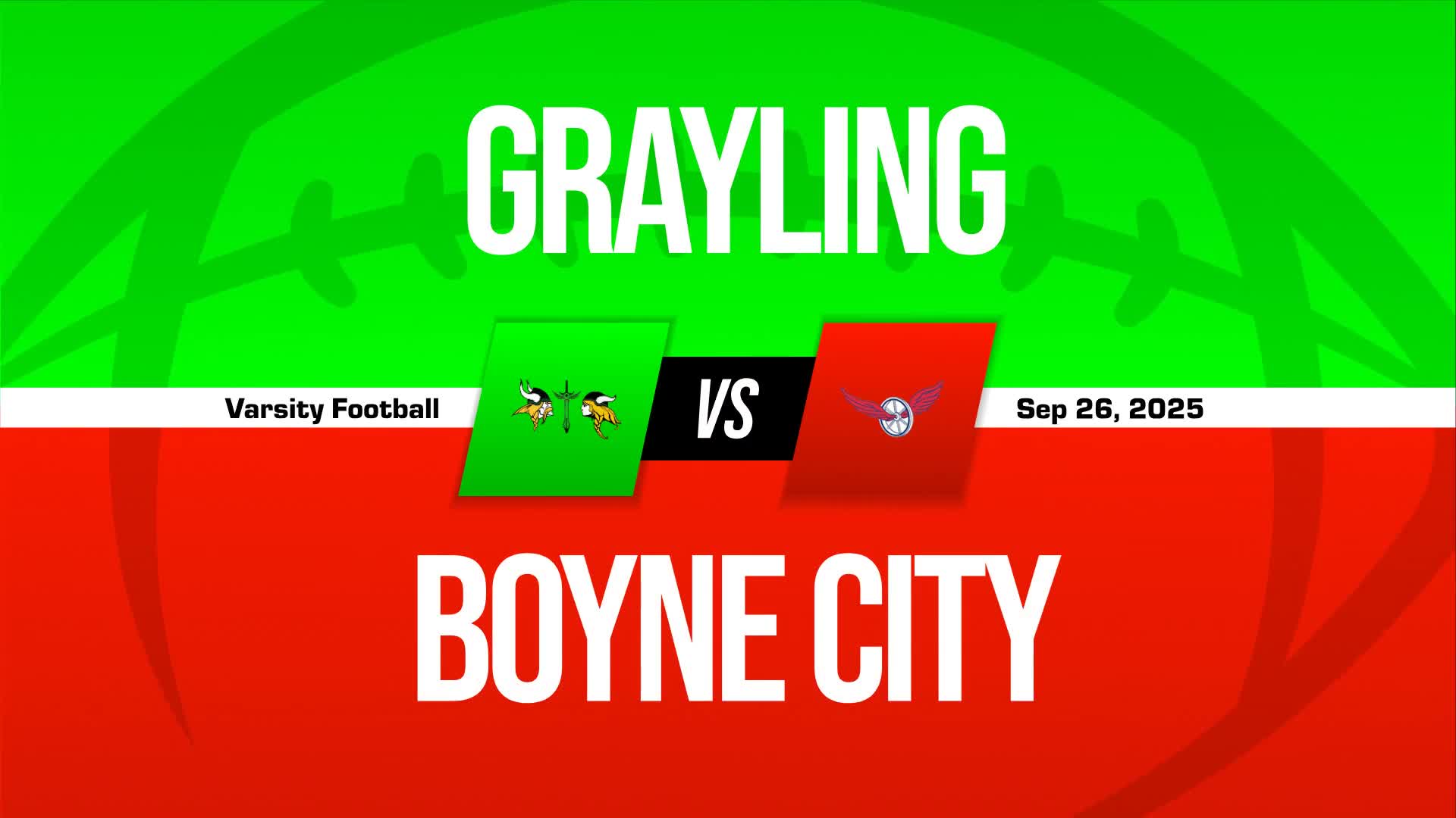 Football Game Preview: Grayling Vikings vs. Glen Lake Lakers + How To Watch