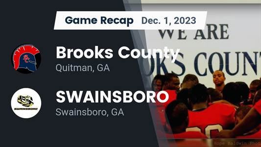 Brooks County vs. Swainsboro
